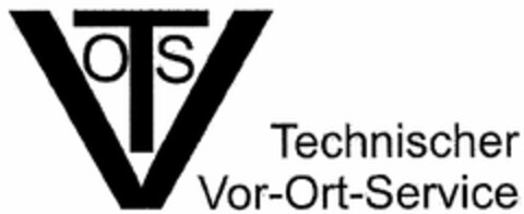Technischer Vor-Ort-Service TVOS Logo (DPMA, 08/26/2005)
