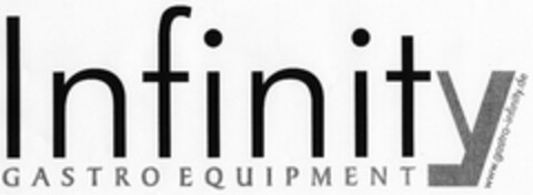 Infinity GASTRO EQUIPMENT Logo (DPMA, 29.09.2005)