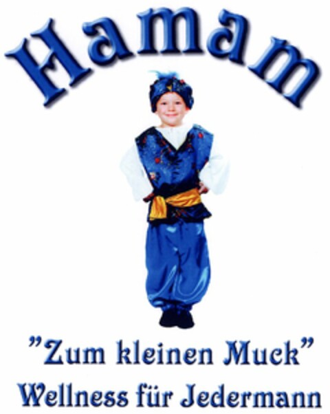 Hamam "Zum kleinen Muck" Wellness für Jedermann Logo (DPMA, 13.10.2005)