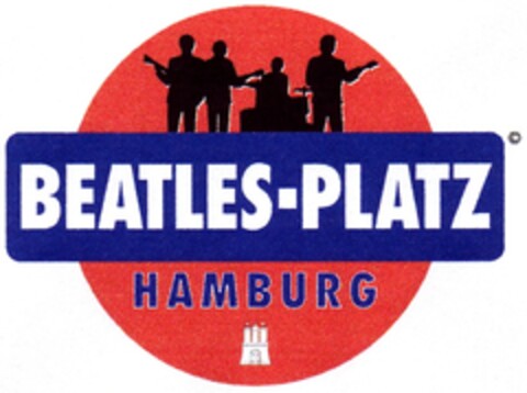 BEATLES-PLATZ HAMBURG Logo (DPMA, 25.09.2007)