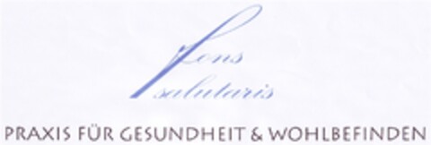 fons salutaris PRAXIS FÜR GESUNDHEIT & WOHLBEFINDEN Logo (DPMA, 01.10.2007)