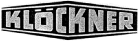 KLÖCKNER Logo (DPMA, 13.12.1994)