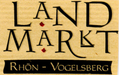 LAND MARKT RHÖN - VOGELSBERG Logo (DPMA, 26.10.1995)