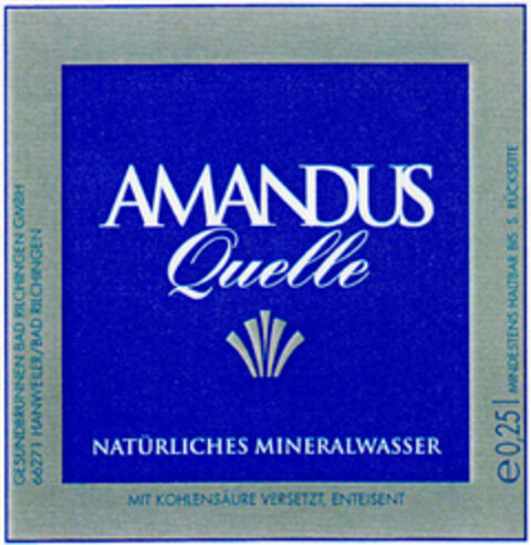 AMANDUS Quelle Logo (DPMA, 04.04.1997)