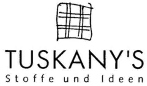 TUSKANY'S Stoffe und Ideen Logo (DPMA, 16.06.1998)