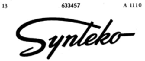 Synteko Logo (DPMA, 28.12.1950)