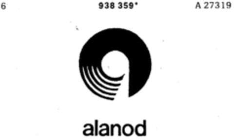 alanod Logo (DPMA, 09/06/1975)