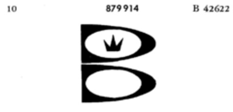 B Logo (DPMA, 08.07.1969)