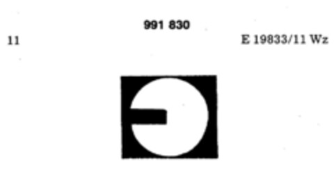 991830 Logo (DPMA, 02.03.1978)