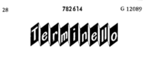 Terminello Logo (DPMA, 08.12.1962)