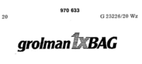 grolman 1x BAG Logo (DPMA, 01.04.1977)