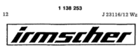 irmscher Logo (DPMA, 18.07.1988)