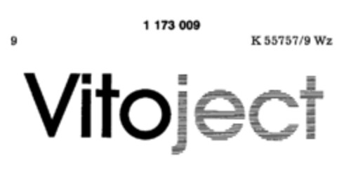 Vitoject Logo (DPMA, 02/20/1990)