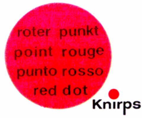 roter punkt Logo (DPMA, 06.09.1991)