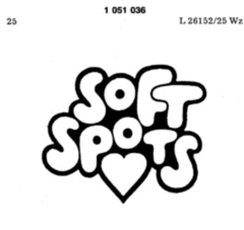 SOFT SPOTS Logo (DPMA, 17.12.1982)