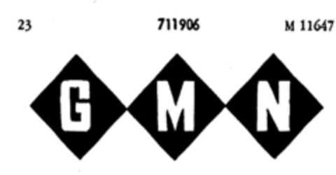 GMN Logo (DPMA, 27.10.1956)