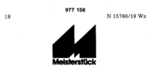 Meisterstück Logo (DPMA, 25.02.1978)
