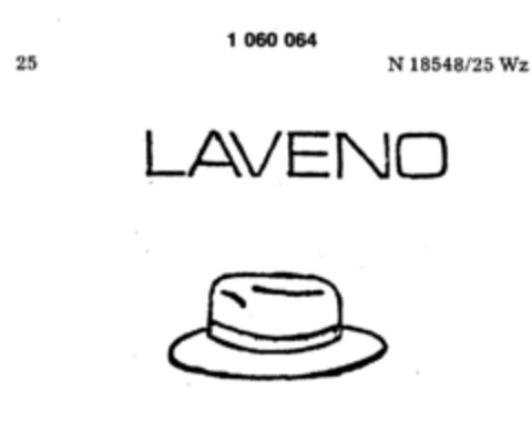 LAVENO Logo (DPMA, 08.04.1983)