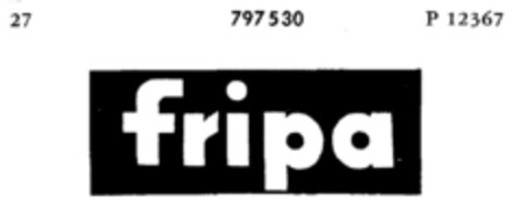 fripa Logo (DPMA, 23.04.1963)