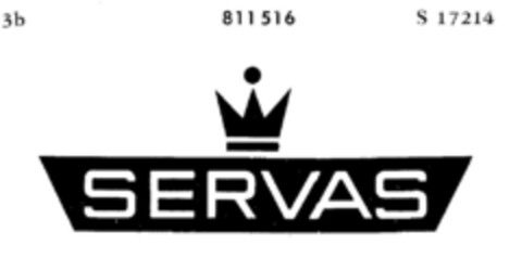 SERVAS Logo (DPMA, 24.02.1965)