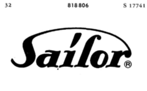 Sailor Logo (DPMA, 13.07.1965)