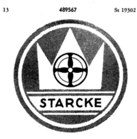 STARCKE Logo (DPMA, 07/31/1935)