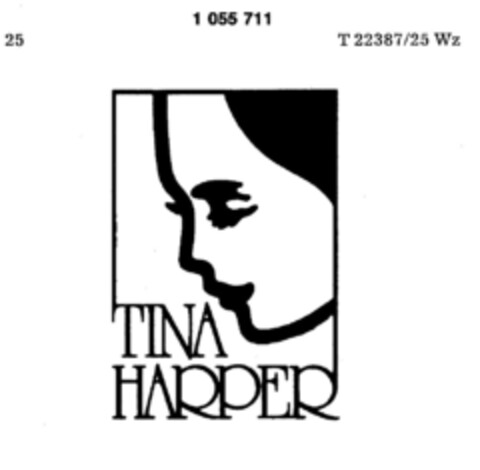 TINA HARPER Logo (DPMA, 03.03.1983)