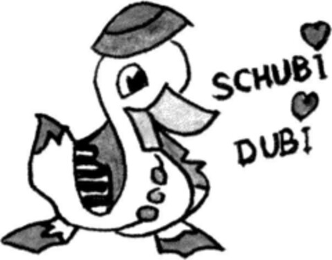 SCHUBI DUBI Logo (DPMA, 12/30/1989)