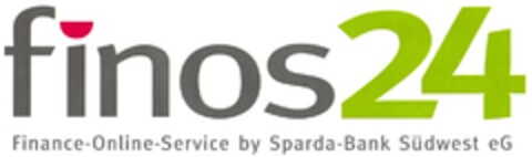 finos24 Finance-Online-Service by Sparda-Bank Südwest eG Logo (DPMA, 07/15/2008)