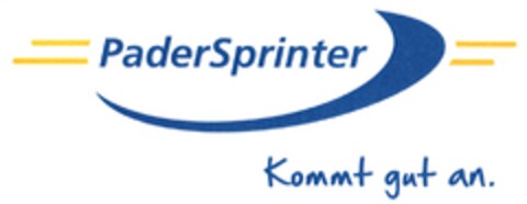 PaderSprinter kommt gut an. Logo (DPMA, 13.03.2012)