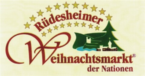 Rüdesheimer Weihnachtsmarkt der Nationen Logo (DPMA, 03/14/2013)