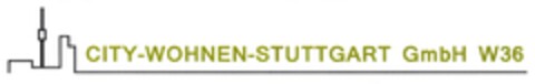 CITY-WOHNEN-STUTTGART GmbH W36 Logo (DPMA, 31.07.2013)