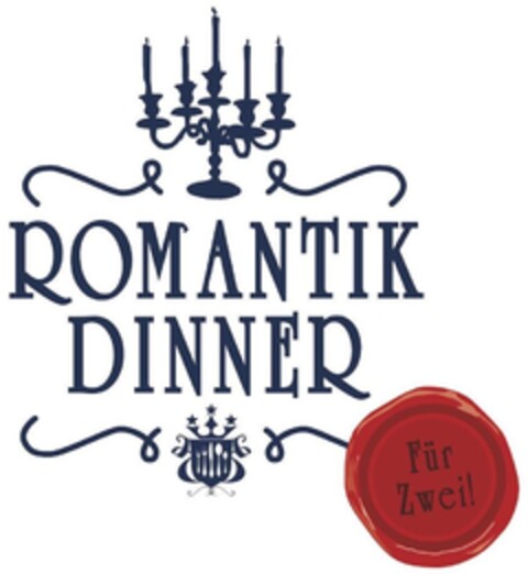 ROMANTIK DINNER Für Zwei! Logo (DPMA, 12.12.2013)