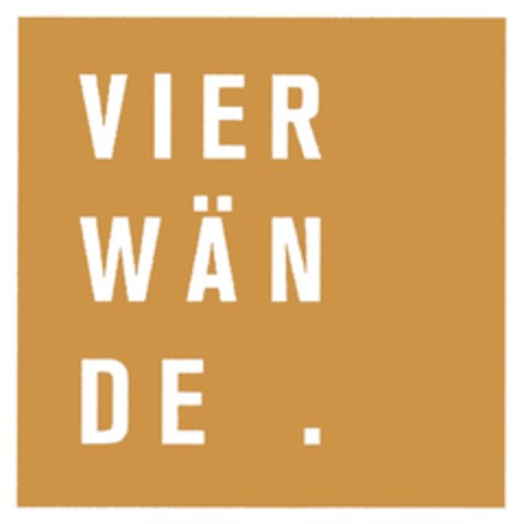 VIER WÄN DE . Logo (DPMA, 21.04.2018)