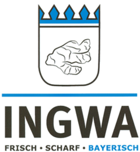INGWA FRISCH · SCHARF · BAYERISCH Logo (DPMA, 07.08.2020)