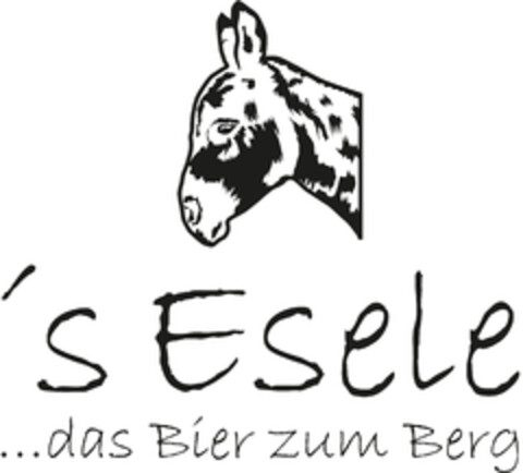 ´s Esele...das Bier zum Berg Logo (DPMA, 04.06.2020)