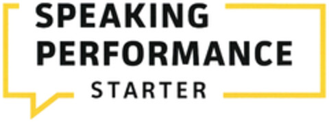 SPEAKING PERFORMANCE STARTER Logo (DPMA, 10.10.2022)