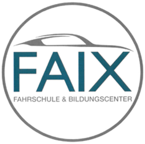 FAIX FAHRSCHULE & BILDUNGSCENTER Logo (DPMA, 04.03.2023)