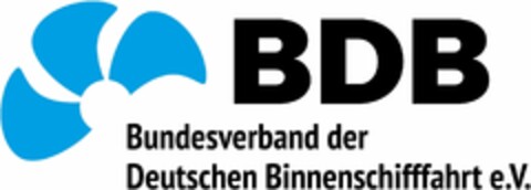 BDB Bundesverband der Deutschen Binnenschifffahrt e.V. Logo (DPMA, 04/21/2023)