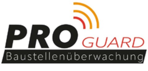 PRO GUARD Baustellenüberwachung Logo (DPMA, 28.06.2023)