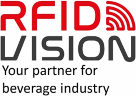 RFID VISION Your partner for beverage industry Logo (DPMA, 15.01.2024)