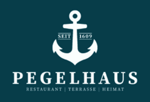 SEIT 1609 PEGELHAUS RESTAURANT | TERRASSE | HEIMAT Logo (DPMA, 22.04.2024)