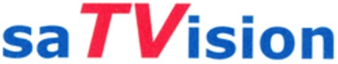 saTVision Logo (DPMA, 05.06.2003)