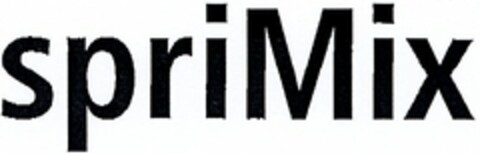 spriMix Logo (DPMA, 10/16/2003)