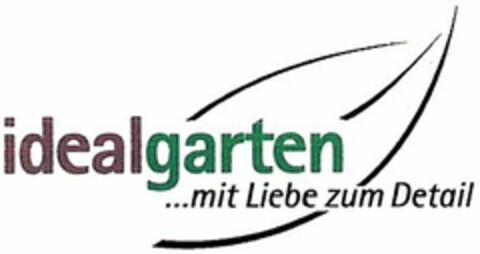 idealgarten ...mit Liebe zum Detail Logo (DPMA, 16.03.2004)