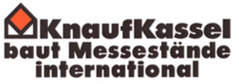 KnaufKassel baut Messestände international Logo (DPMA, 05/25/2004)