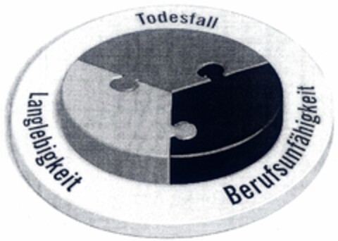 Todesfall Langlebigkeit Berufsunfähigkeit Logo (DPMA, 21.10.2005)