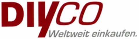 DIYCO Weltweit einkaufen. Logo (DPMA, 11/28/2005)