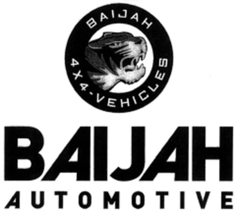 BAIJAH AUTOMOTIVE Logo (DPMA, 25.06.2007)