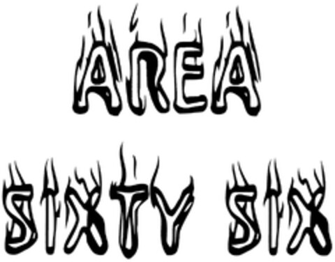 AREA SIXTY SIX Logo (DPMA, 09.07.2007)